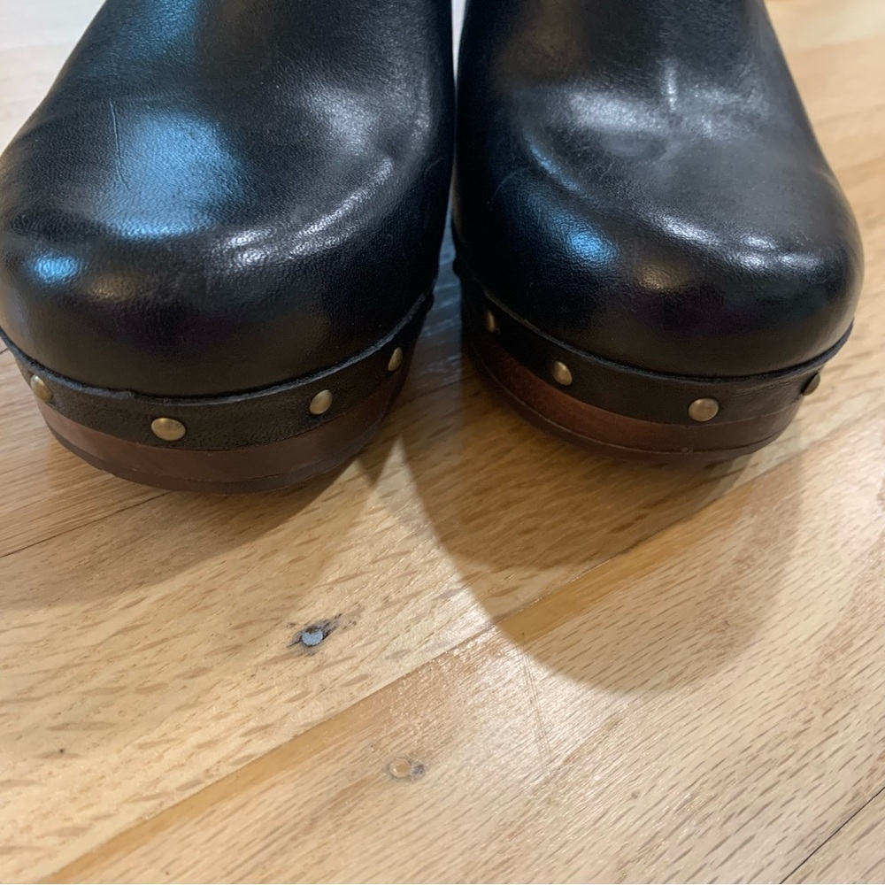 Ugg Abbie Studded Leather Platform Clog Mule US Size 6‎ Winter Fall Bohemian - Picture 10 of 10